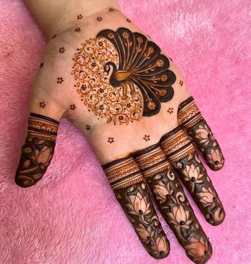 Top 10+ Beautiful Peacock Mehndi Designs 1 beautiful peacock mehndi design beautiful peacock mehndi design beautiful peacock mehndi design