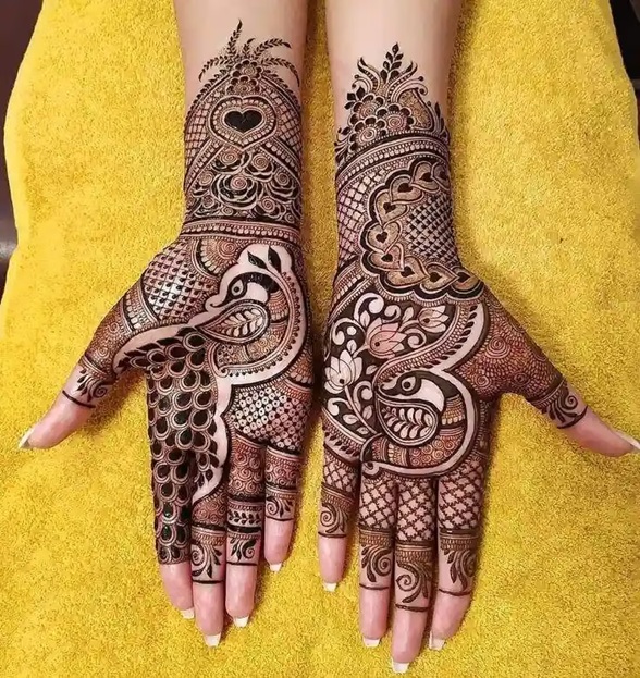 Top 10+ Bridal Front Hand Mehndi Design 10 bridal front hand mehndi design bridal front hand mehndi design bridal front hand mehndi design