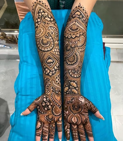 Top 10+ Bridal Front Hand Mehndi Design 2 bridal front hand mehndi design bridal front hand mehndi design bridal front hand mehndi design