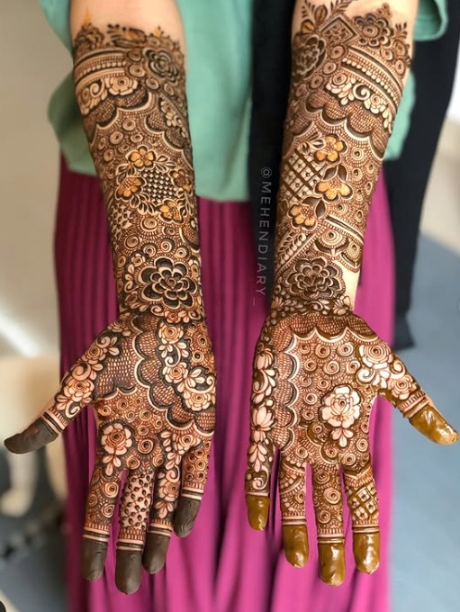 Top 10+ Bridal Front Hand Mehndi Design 3 bridal front hand mehndi design bridal front hand mehndi design bridal front hand mehndi design