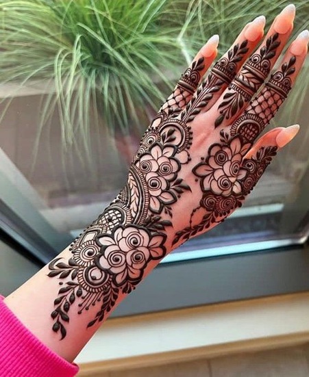 Top 10+ Bridal Front Hand Mehndi Design 7 bridal front hand mehndi design bridal front hand mehndi design bridal front hand mehndi design