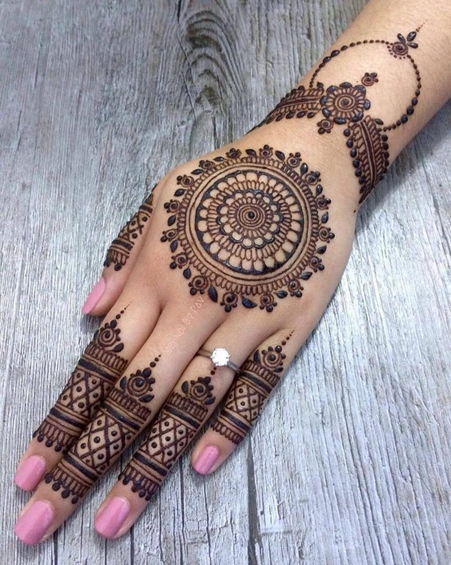 Top 10+ Easy Mehndi Phool Design 3 easy mehndi phool design easy mehndi phool design easy mehndi phool design