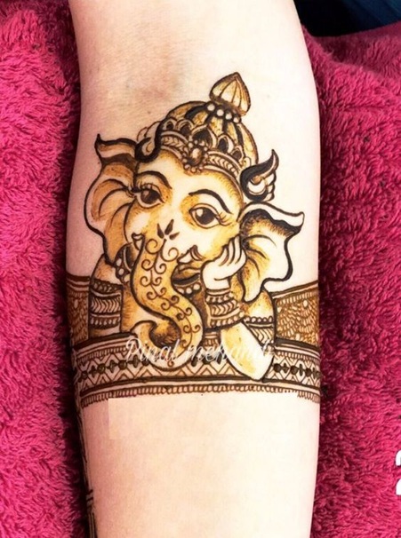 Top 10+ Ganesh Mehndi Design Ideas 4 ganesh mehndi design ganesh mehndi design ganesh mehndi design
