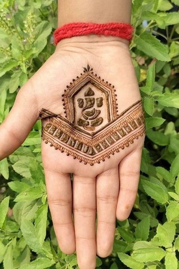 Top 10+ Ganesh Mehndi Design Ideas 5 ganesh mehndi design ganesh mehndi design ganesh mehndi design