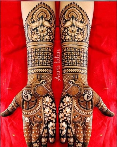 Top 10+ Mor Mehndi Design Ideas to Try This Year 10 mor mehndi design mor mehndi design mor mehndi design