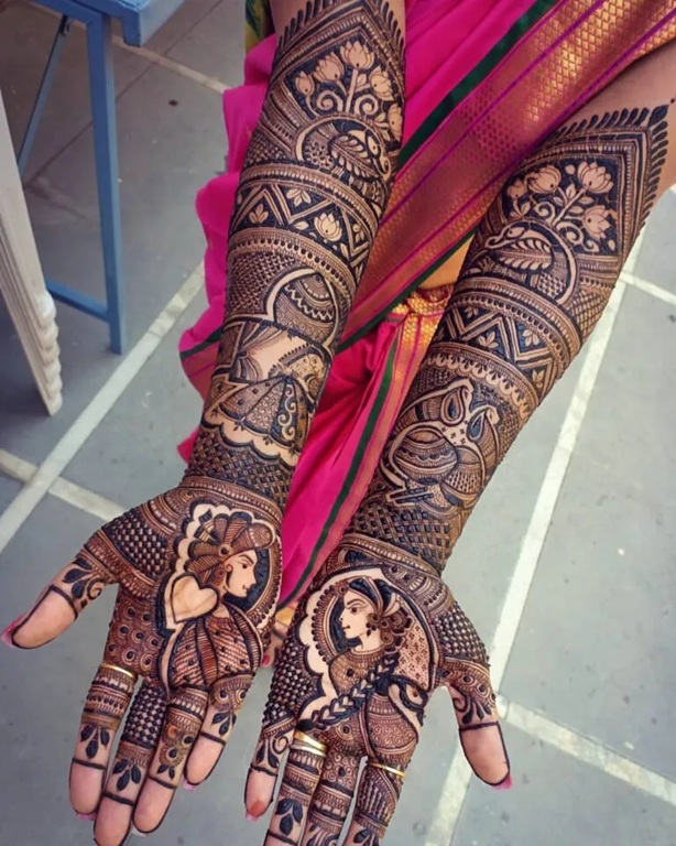 Top 10+ Mor Mehndi Design Ideas to Try This Year 5 mor mehndi design mor mehndi design mor mehndi design