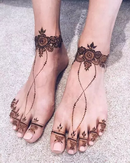 new style mehndi design