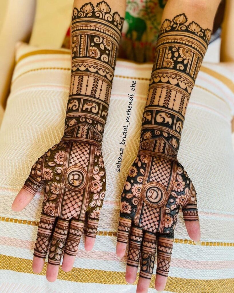 new style mehndi design