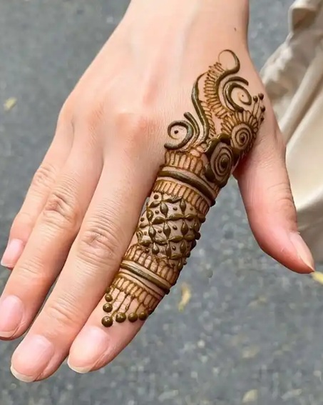 new style mehndi design