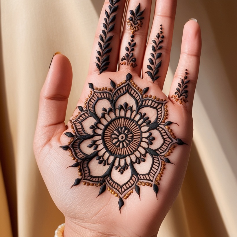 Top 10+ Simple Mandala Mehndi Designs 4 simple mandala mehndi design simple mandala mehndi design simple mandala mehndi design