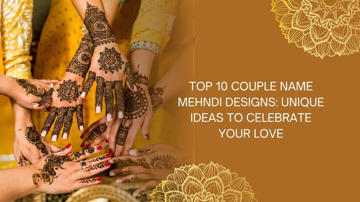couple name mehndi design