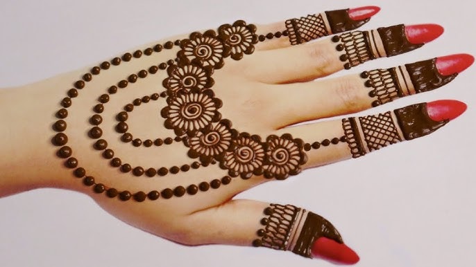 Top 10 Back Hand Mehndi Design 2022 7 back hand mehndi design 2022 back hand mehndi design 2022 back hand mehndi design 2022