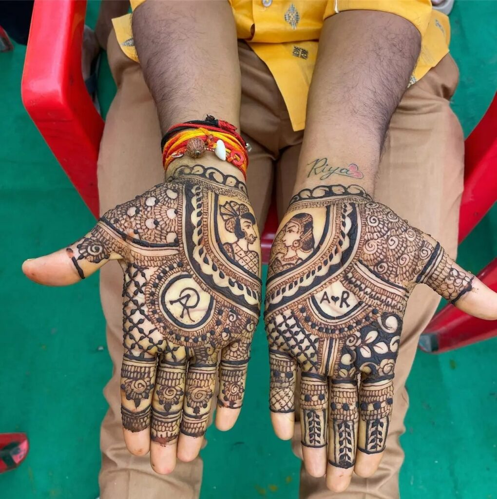 Top 10 Couple Name Mehndi Designs: Unique Ideas to Celebrate Your Love 7 couple name mehndi design couple name mehndi design couple name mehndi design