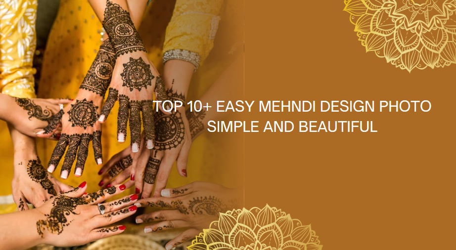 easy mehndi design photo simple and beautiful