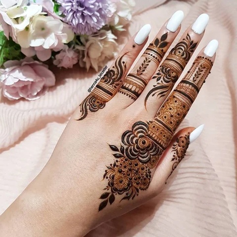 Top 10+ Full Finger Mehndi Designs 2 full finger mehndi design full finger mehndi design full finger mehndi design