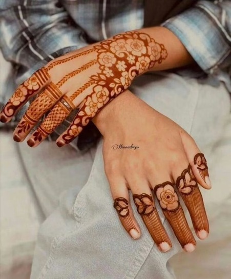 Top 10+ Full Finger Mehndi Designs 9 full finger mehndi design full finger mehndi design full finger mehndi design