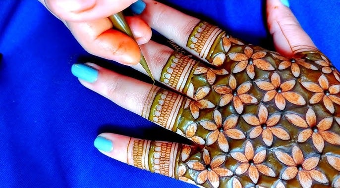 Top 10 Checks Mehndi Design: Timeless Elegance with a Modern Touch 2 checks mehndi design checks mehndi design checks mehndi design