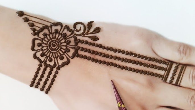 Mehndi Design Simple Back Hand Easy: Top 10 Stunning Yet Effortless Styles 6 mehndi design simple back hand easy mehndi design simple back hand easy mehndi design simple back hand easy