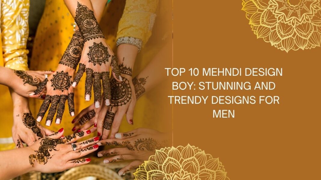 mehndi design boy