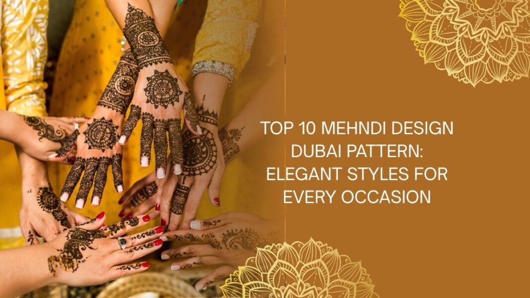 mehndi design dubai pattern