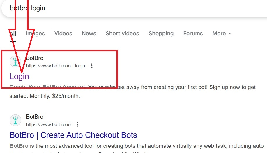 botbro login