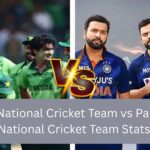 india national cricket team vs pakistan national cricket team stats