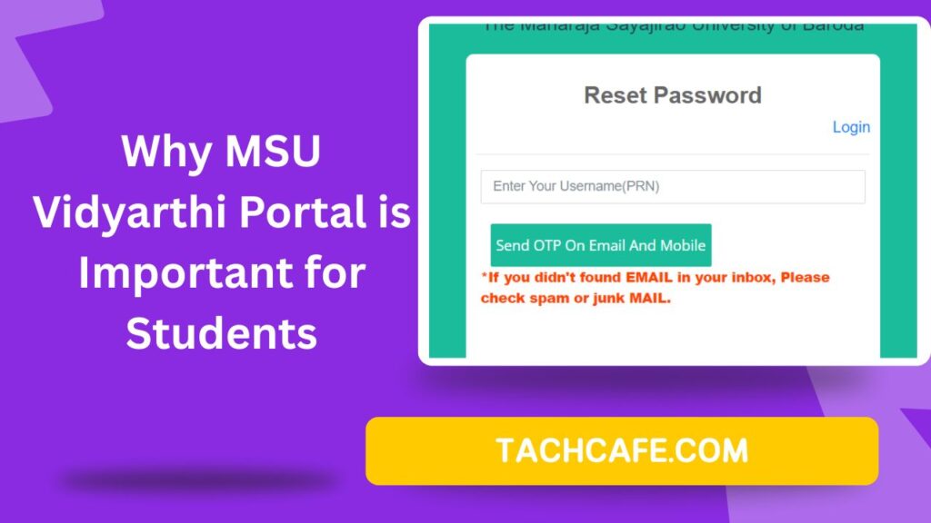 msu vidyarthi login