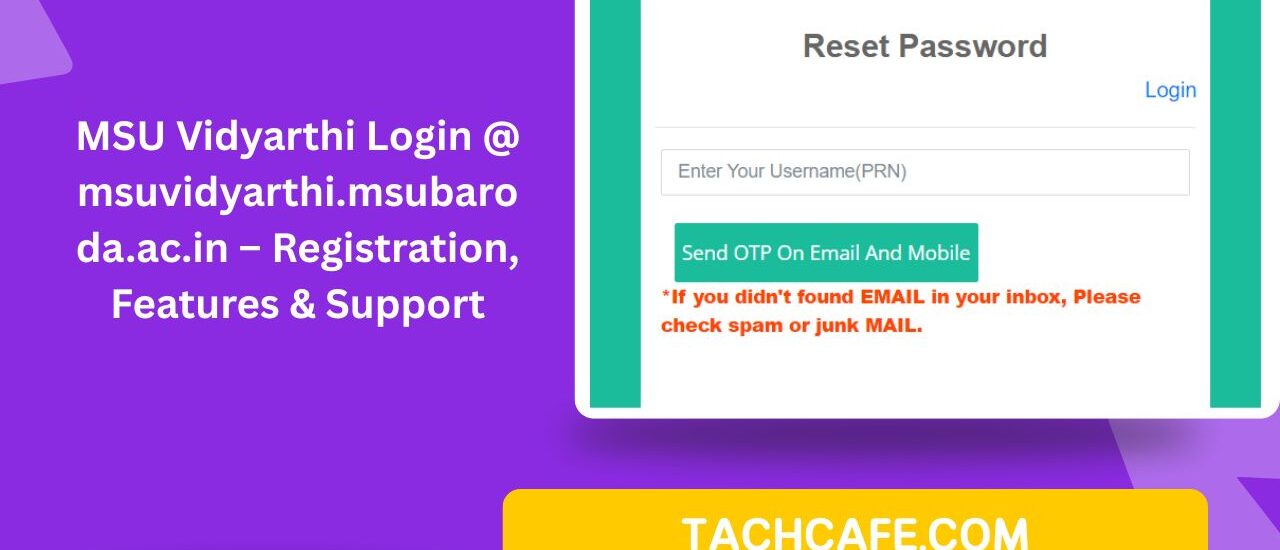 msu vidyarthi login