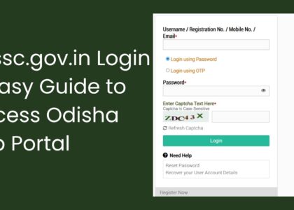 osssc.gov.in login