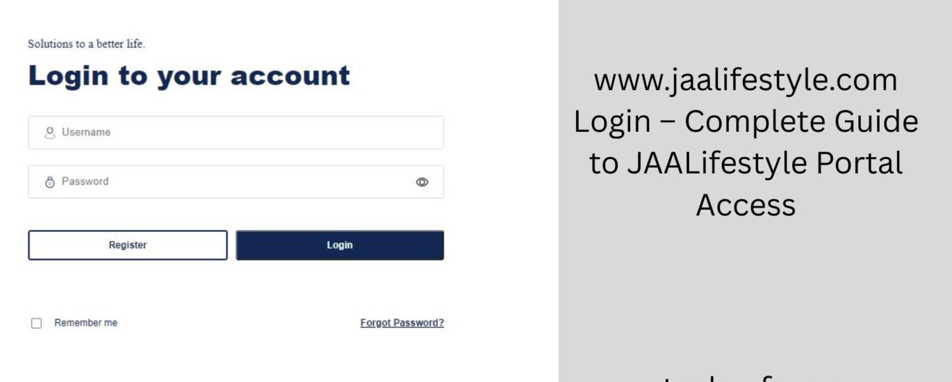 www.jaalifestyle.com login