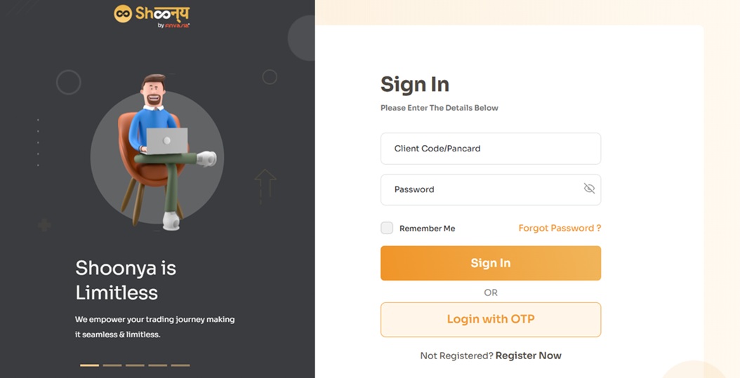 shoonya login